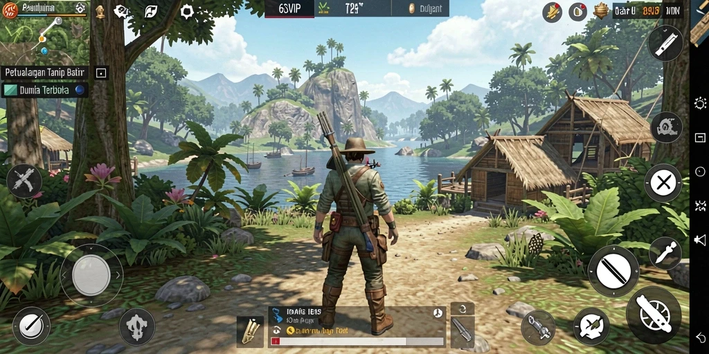 Tampak menakjubkan dari gameplay dunia terbuka 6SVIP.