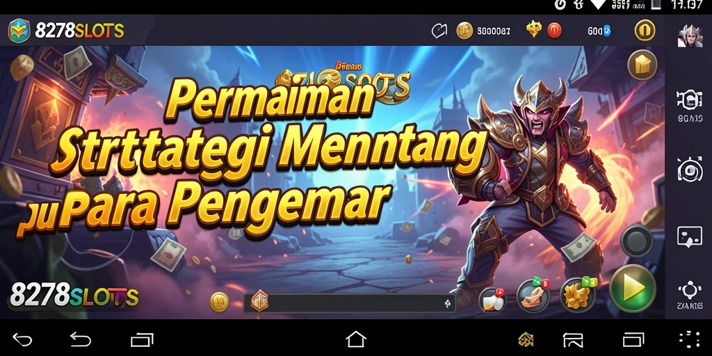 Tampilan gameplay menarik dari 8278SLOTS yang menantang strategi.