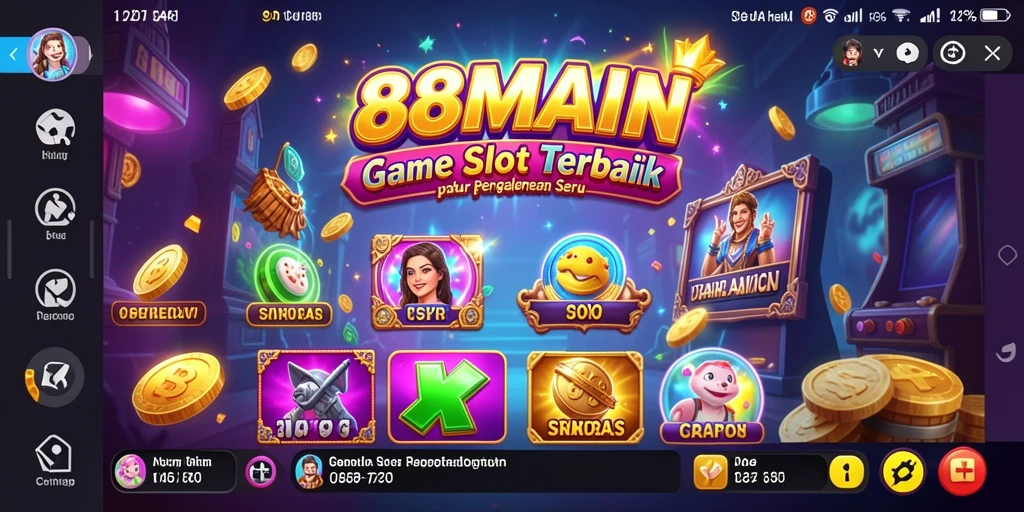 Tampilan gameplay Slot yang menarik dan seru di 88MAIN.