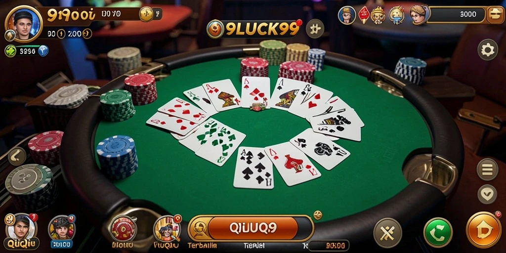 Tampilan gameplay QiuQiu yang menarik di 99LUCK99.