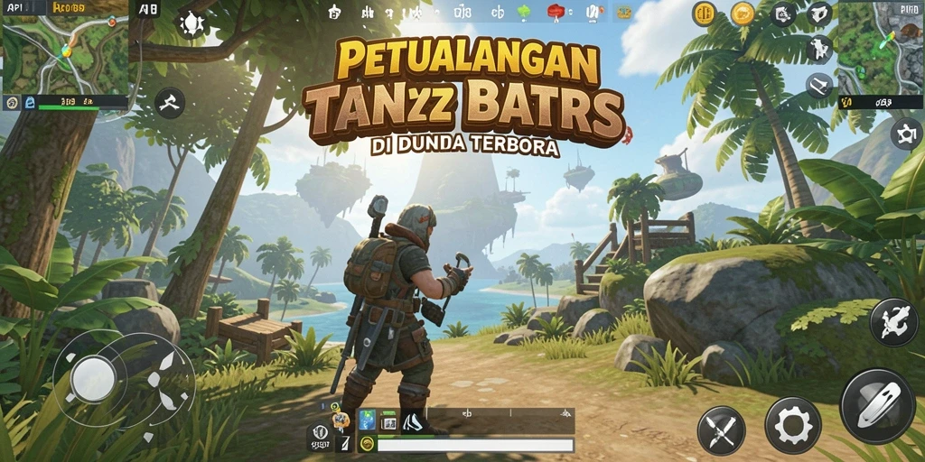Tampilan menawan dunia terbuka dalam permainan API288.