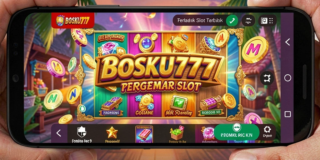 Tampilan gameplay Slot BOSKU777 yang menarik dan interaktif.