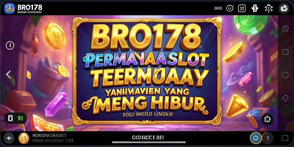 Tampilan gameplay menarik dari permainan Slot BRO178.