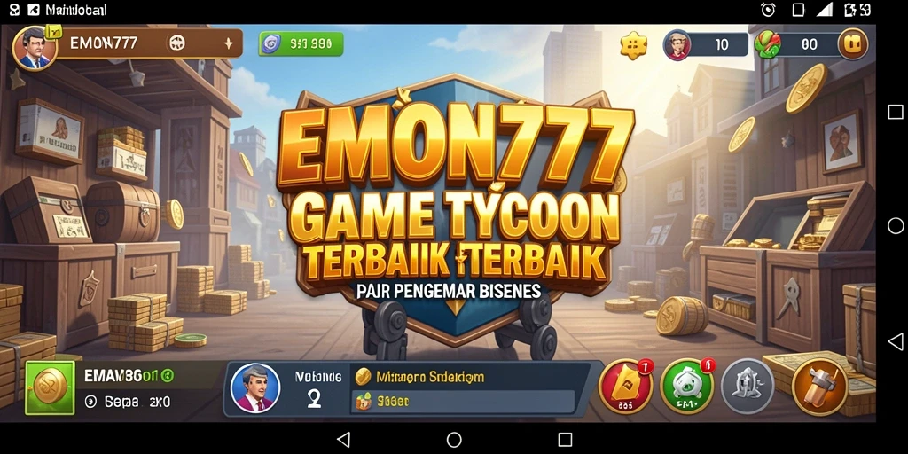 Gameplay seru dari EMON777 menunjukkan pengalaman Tycoon yang mendalam.