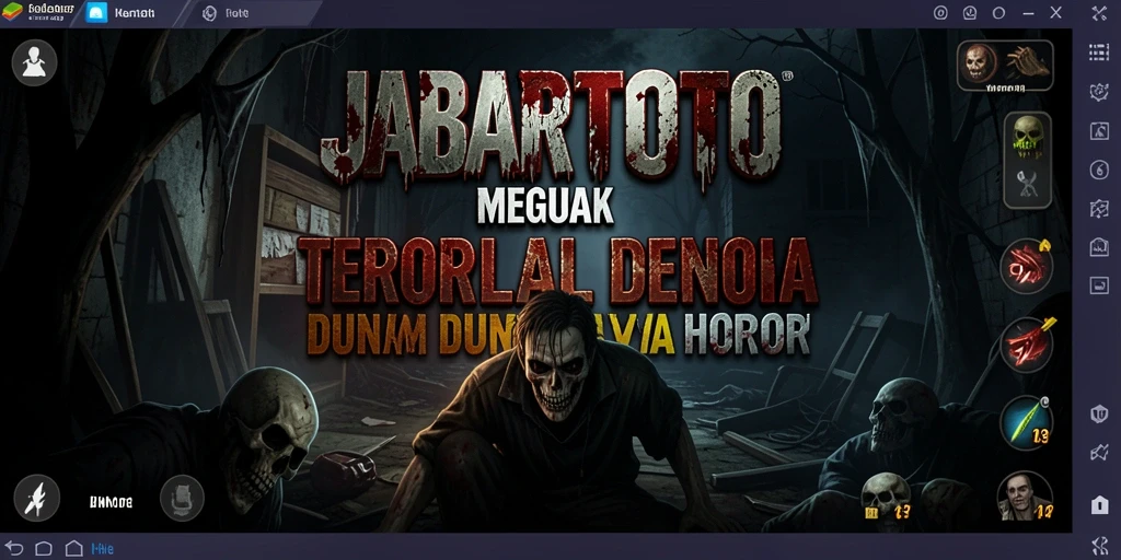 Tampilan gameplay <strong>JABARTOTO</strong> yang menegangkan dan mencekam.