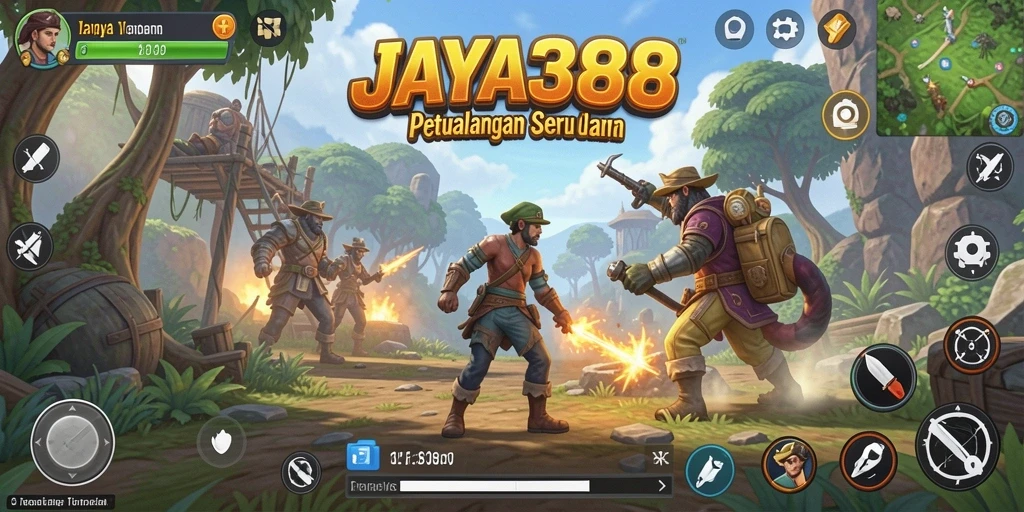 Screenshot utama JAYA388 menampilkan gameplay Open World yang mengesankan.