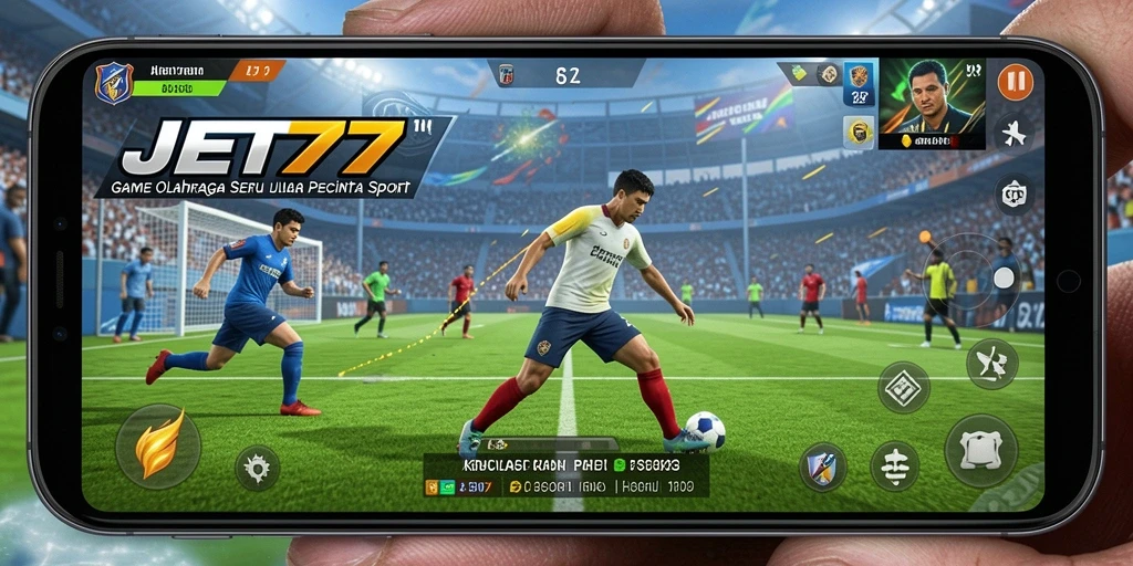 Tampilan gameplay JET77 yang seru dan mendebarkan.