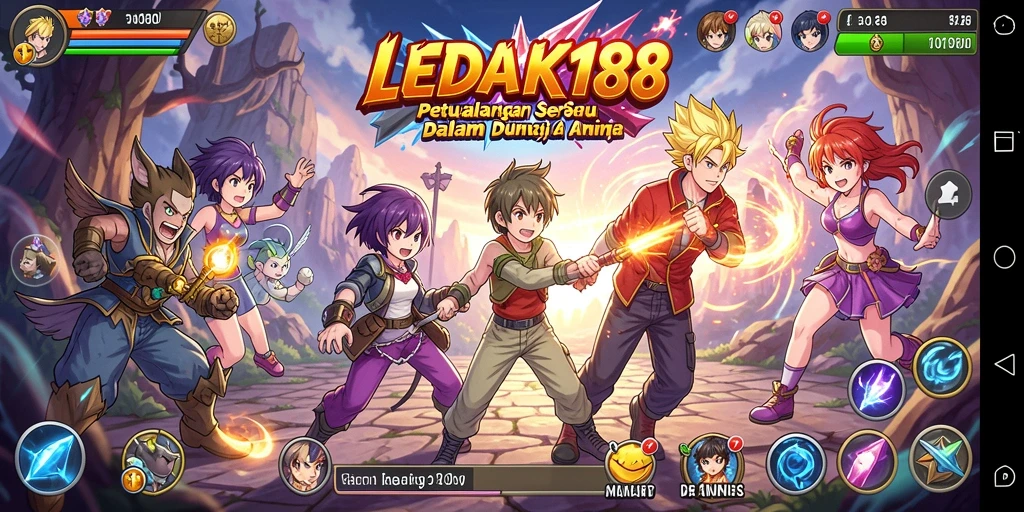 Gameplay seru di dunia anime yang menakjubkan.