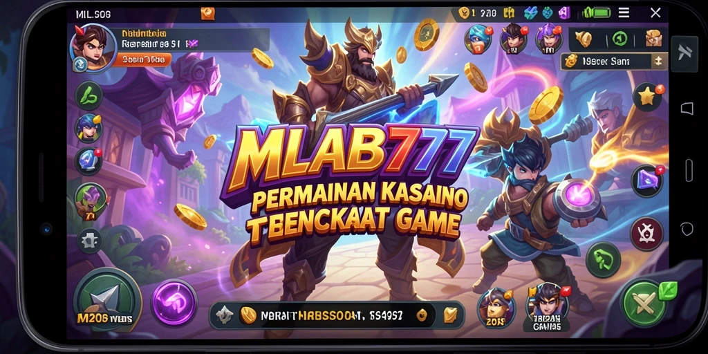 Gambaran gameplay seru di MLBB777, menampilkan aksi kasino yang menarik.