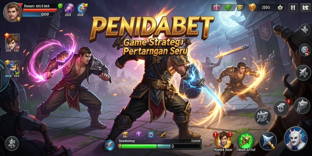 Tampilan gameplay mendebarkan dari PENIDABET yang penuh strategi.