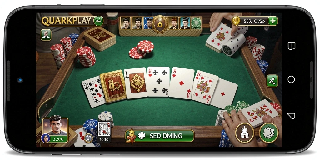 Tampilan gameplay Domino yang mengasyikkan dan menarik.