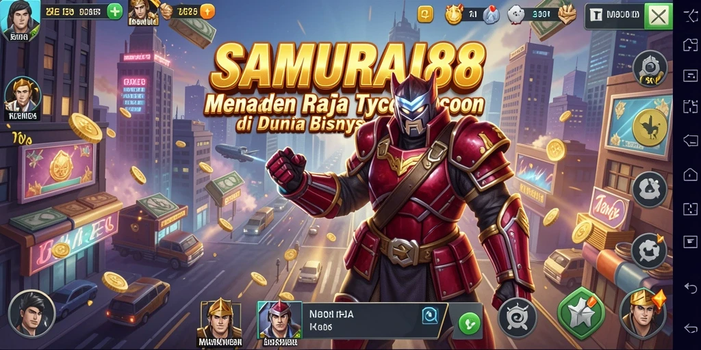 Tangkap momen seru dalam gameplay Tycoon SAMURAI88.