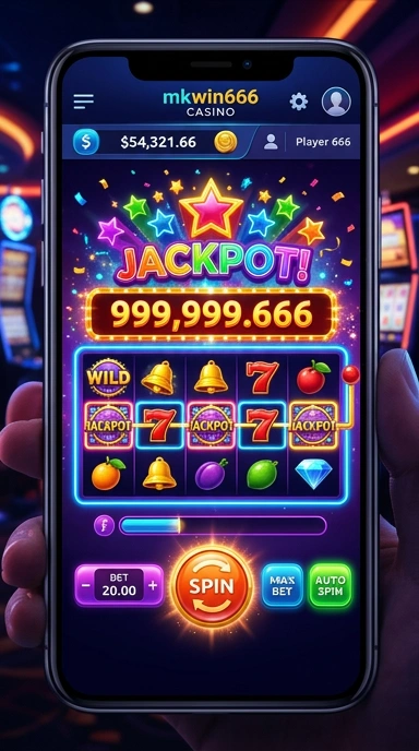 Tampilan utama aplikasi mkwin666 yang menarik dan mudah diakses.